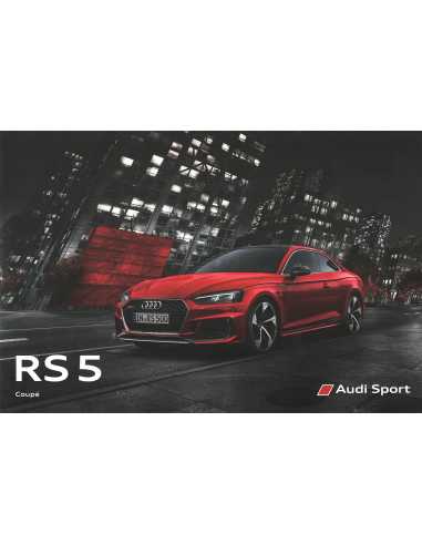 Brochure AUDI RS 5 Coupé (Anglais) 2017 | AUDI100 |