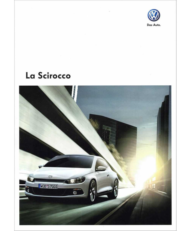 Catalogue Volkswagen SCIROCCO (Français) 2008 | VW36 |