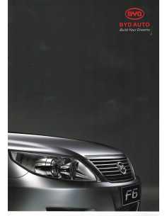 Brochure BYD F6 ( Français ) 2008 | BYD02 |