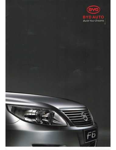 Brochure BYD F6 ( Français ) 2008 | BYD02 |