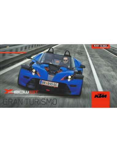 Catalogue KTM X-BOW GT (Anglais) 2013 | KTM02 |