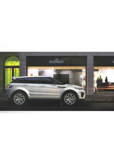Catalogue RANGE ROVER EVOQUE (Français) 2016 | RANGE01 |