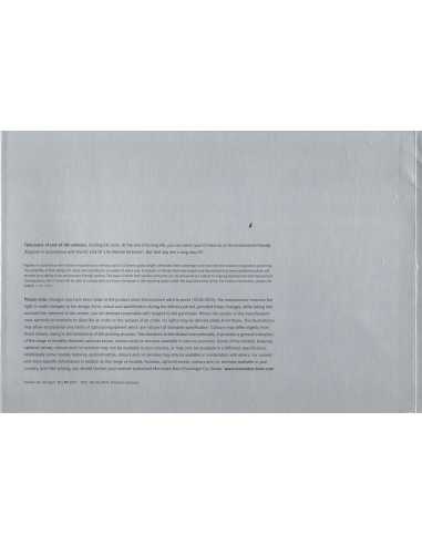 Catalogue Mercedes Classe G W463 (06/2010) Anglais | MER068 - Ref: BC/MR 6701-1232-02-04-0910 |