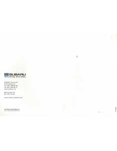 Catalogue SUBARU IMPREZA WRX STI (Français) 2002 | SUB01 | 2