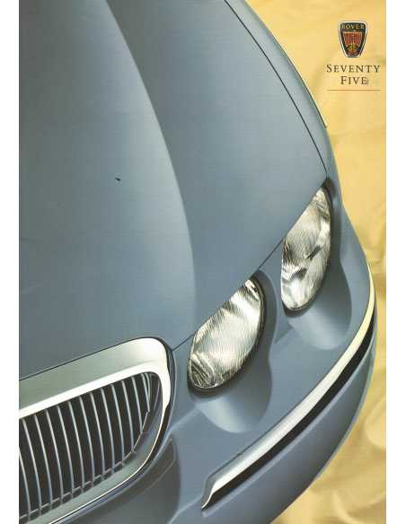 Catalogue ROVER 75 (français) 1999 | ROVER01 |