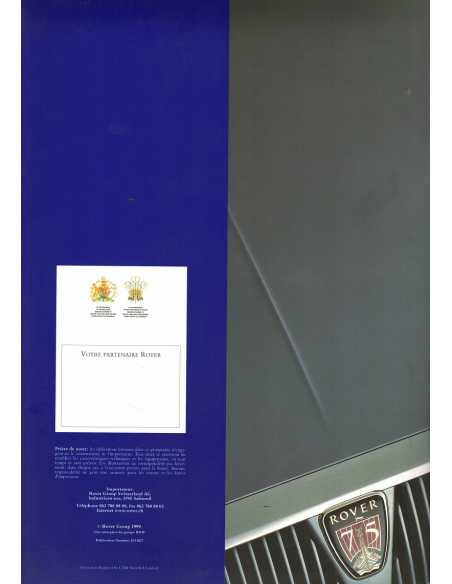 Catalogue ROVER 75 (français) 1999 | ROVER01 |