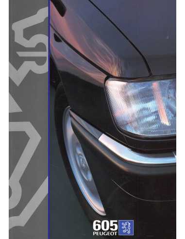 Catalogue Peugeot 605 (Français) 1996 | PEU55 |