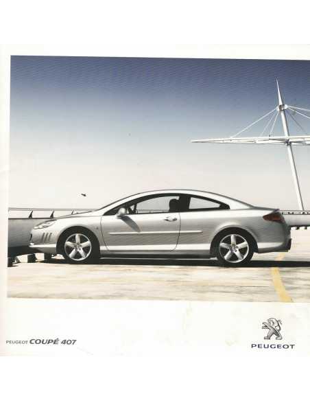 Catalogue Peugeot 407 Coupé (Français) 2010 | PEU56 |