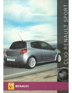 Dossier de Presse CLIO RENAULT SPORT ( Anglais) 2006 | REN20 |