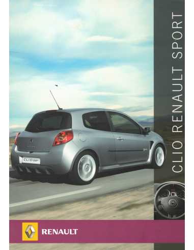 Dossier de Presse CLIO RENAULT SPORT ( Anglais) 2006 | REN20 |