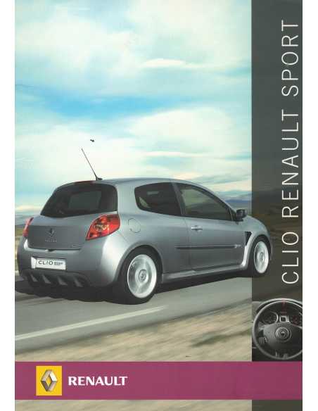 Dossier de Presse CLIO RENAULT SPORT ( Anglais) 2006 | REN20 |