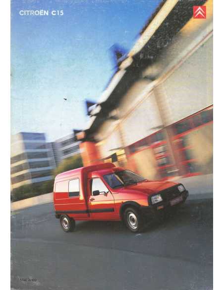 Brochure CITROEN C15 Diesel FIRST (Français) 2000 | CIT22 |