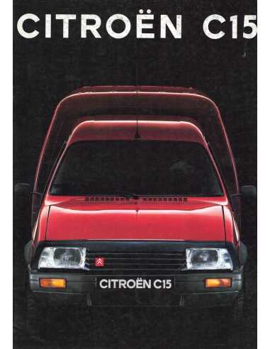 Brochure CITROEN C15 Essence et Diesel (Français) 1991 | CIT27 |