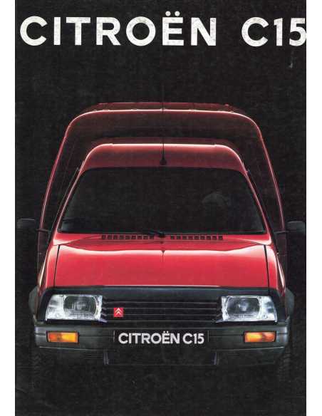 Brochure CITROEN C15 Essence et Diesel (Français) 1991 | CIT27 |