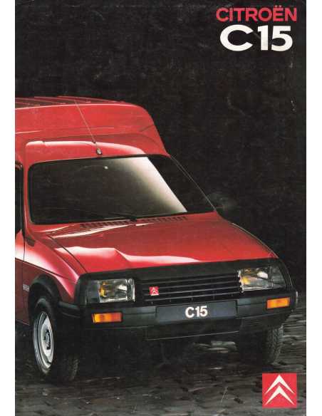 Brochure CITROEN C15 Essence et Diesel (Français) 1990 | CIT28 |