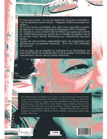 Augustin Ailleurs et autres nouvelles De Eric Herbette | 9782494119239 |