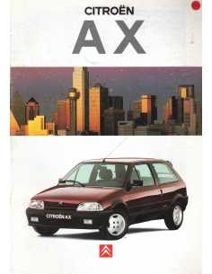 Brochure CITROEN AX et GTI (Français) 08/1994 | CIT38 |