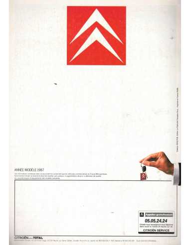 Dépliant CITROEN AX Essence (Français) 09/1986 | CIT42 |