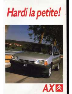 Dépliant / Poster CITROEN AX 1986 | CIT43 |
