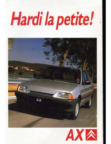 Dépliant / Poster CITROEN AX 1986 | CIT43 |