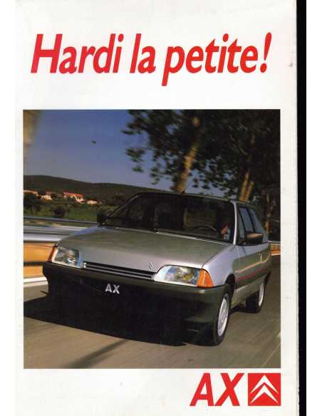 Dépliant / Poster CITROEN AX 1986 | CIT43 |