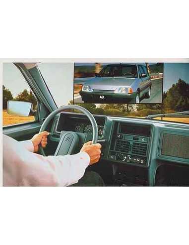 Dépliant / Poster CITROEN AX 1986 | CIT43 |