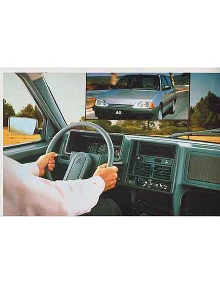 Dépliant / Poster CITROEN AX 1986 | CIT43 |