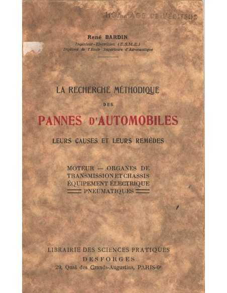 La Recherche méthodique des pannes d'automobiles | La Recherche méthodique des pannes |