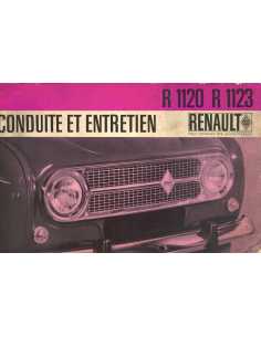 CARNET CONDUITE ET ENTRETIEN RENAULT 4 de 1967 | CARNET RENAULT 4 |
