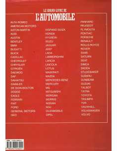 LE GRAND LIVRE DE L'AUTOMOBILE - Encyclopedie Mondiale des Marques | 9782263026201 | 2