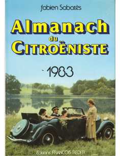 ALMANACH DU CITROENISTE 1983 | 9782859820756 |
