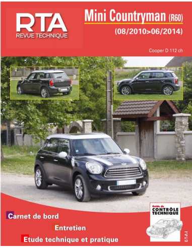 REVUE TECHNIQUE MINI 2 COUNTRYMAN (R60) (2010 à 2016) - RTA B786 | 9782726878651 |