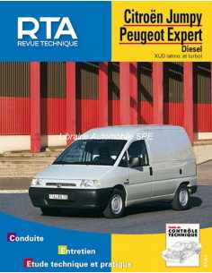 REVUE TECHNIQUE Citroën Jumpy / Fiat Scudo / Peugeot Expert I phase 1 (1995 - 2003) - RTA 590 | RTA 590 - SCUDO |