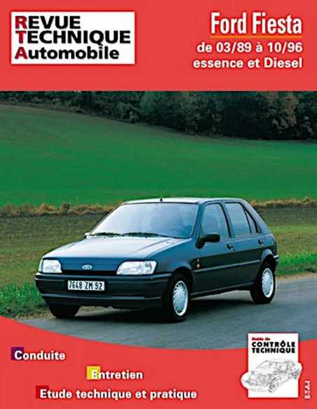 REVUE TECHNIQUE FORD FIESTA 3 (1989 à 1996) - RTA 512 | 9782726851258 |