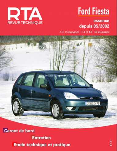 REVUE TECHNIQUE FORD FIESTA 5 (2002 à 2005) - RTA 671 | 9782726867112 |