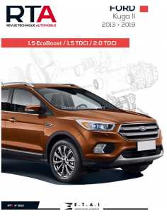 REVUE TECHNIQUE Ford Kuga II (2013 - 2019) - RTA 862 | RTA 862 |