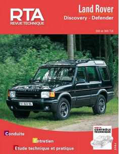 REVUE TECHNIQUE LAND ROVER DISCOVERY (1990 à 1998) - RTA 564 | 9782726856413 |