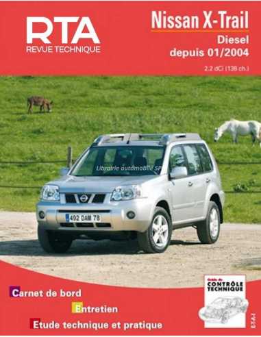 REVUE TECHNIQUE NISSAN X-TRAIL (2004 à 2007) - RTA 685 | 9782726868515 |