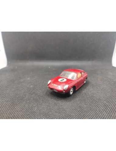 Solido N°124 – Fiat Abarth 1000 – Rouge – Échelle 1/43 – Occasion Bon état – France