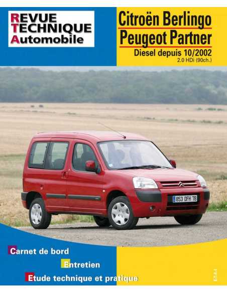 REVUE TECHNIQUE PEUGEOT PARTNER - RTA 688 | 9782726868812 |