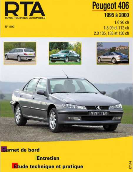 REVUE TECHNIQUE PEUGEOT 406 Essence (1995 à 2004) - RTA 592 | 9782726859216 |