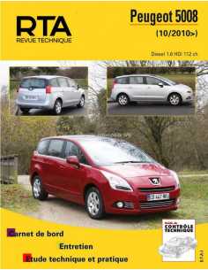 REVUE TECHNIQUE Peugeot 5008 I phase 1 (2010 - 2012) - RTA B770 | RTA B770 |
