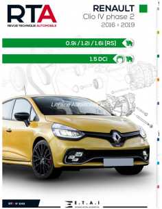 REVUE TECHNIQUE RENAULT CLIO 4 phase 2 (2016 à 2019) - RTA 848 | 9791028308315 |