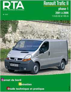 REVUE TECHNIQUE RENAULT TRAFIC 2 phase 1 (2001 à 2006) - RTA 655 | 9782726865514 |