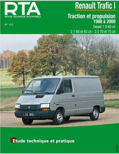 REVUE TECHNIQUE RENAULT TRAFIC 1 PHASE 3 (1980 à 2000) - RTA 122 | 9782726812259 |