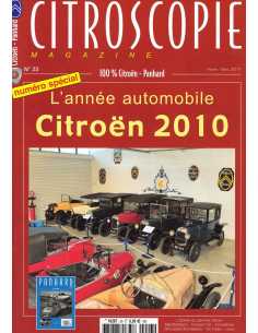 L'année Automobile Citroën 2010 Magazine Citroscopie N°23 | Citroscopie 23 |