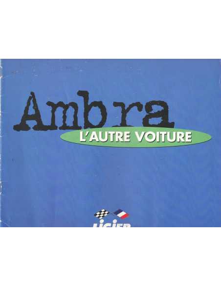 BROCHURE LIGIER AMBRA - Français - 2002 | brochure Ligeier Ambra |