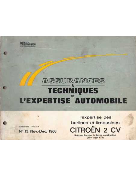 Auto-Expertise Citroën 2 CV Berlines et Limousines | Auto-Expertise 2 CV |