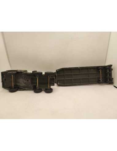BERLIET TOUS TERRAINS REMORQUE PORTE CHAR - DINKY TOYS FRANCE - N° 890 - 1/43 | Berliet Tous Terrains Remorque Porte Char |