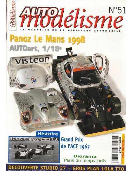 Auto Modélisme N°51 - Diorama : Paris d'Antan vu par Doigneaux | Auto Modélisme 51 |